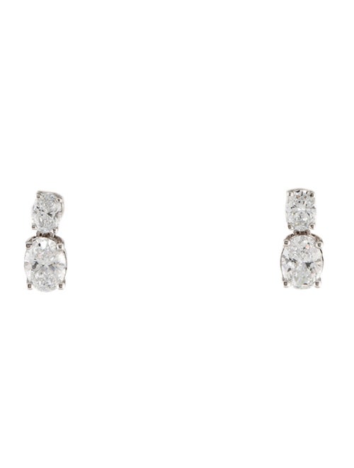 Earrings 14K 1.00ctw Lab-Grown Diamond Drop Earrings