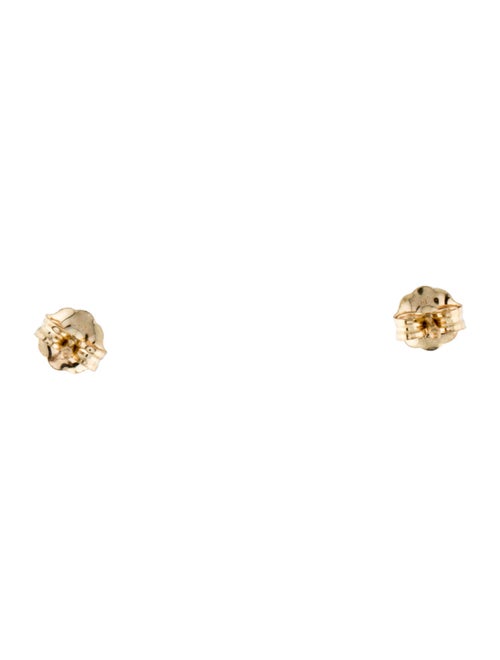 Earrings 14K Diamond Solitaire Stud Earrings