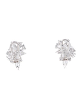 Earrings 14K 3.26ctw Lab-Grown Diamond Earclips