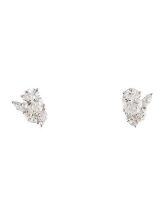 Earrings 14K 1.72ctw Lab-Grown Diamond Stud Earrings