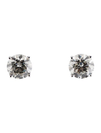 Earrings 14K 7.01ctw Lab-Grown Diamond Stud Earrings