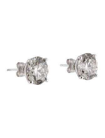 Earrings 14K 7.01ctw Lab-Grown Diamond Stud Earrings