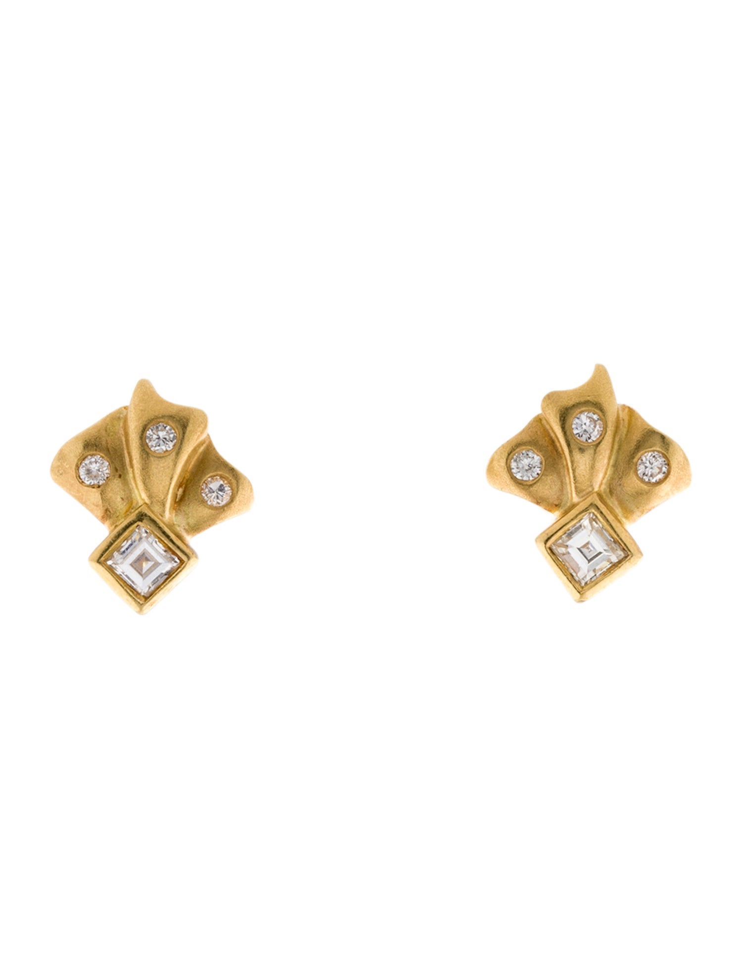 Earrings 18K Diamond Stud