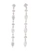 Earrings 14K 4.18ctw Lab-Grown Diamond Drop Earrings