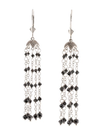 Earrings 18K Diamond Drop Earrings