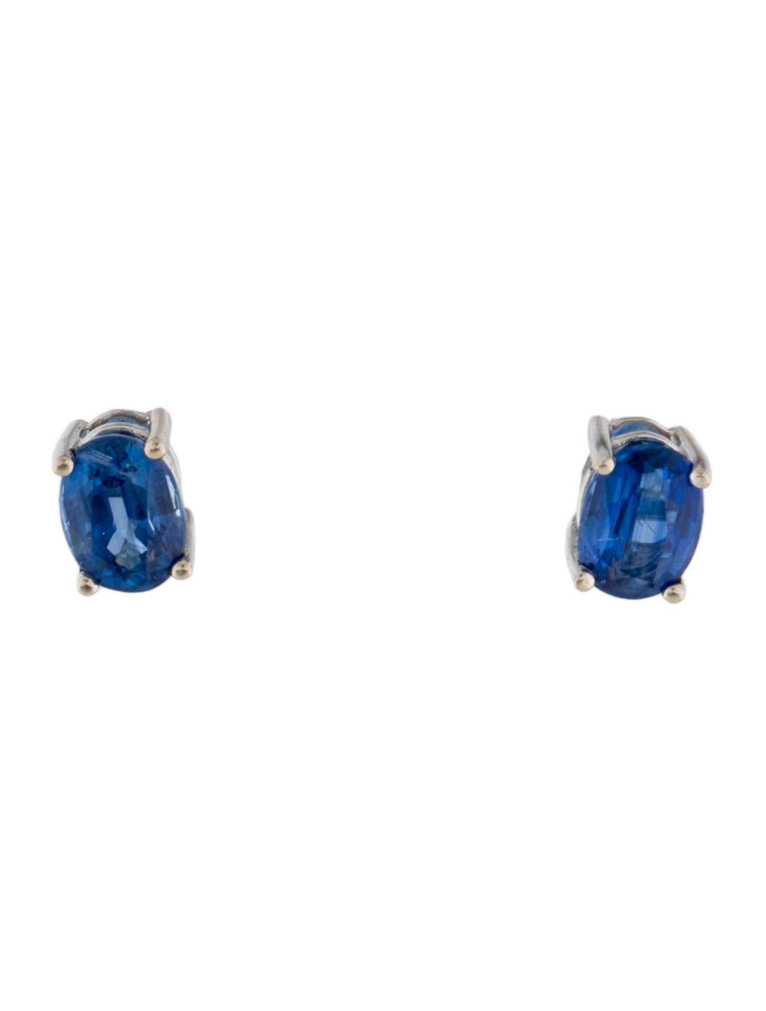 Earrings 14K 1.83ctw Kyanite Stud Earrings