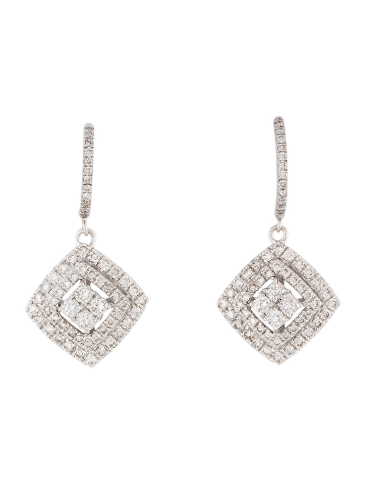 Earrings 14K 1.78ctw Diamond Drop Earrings