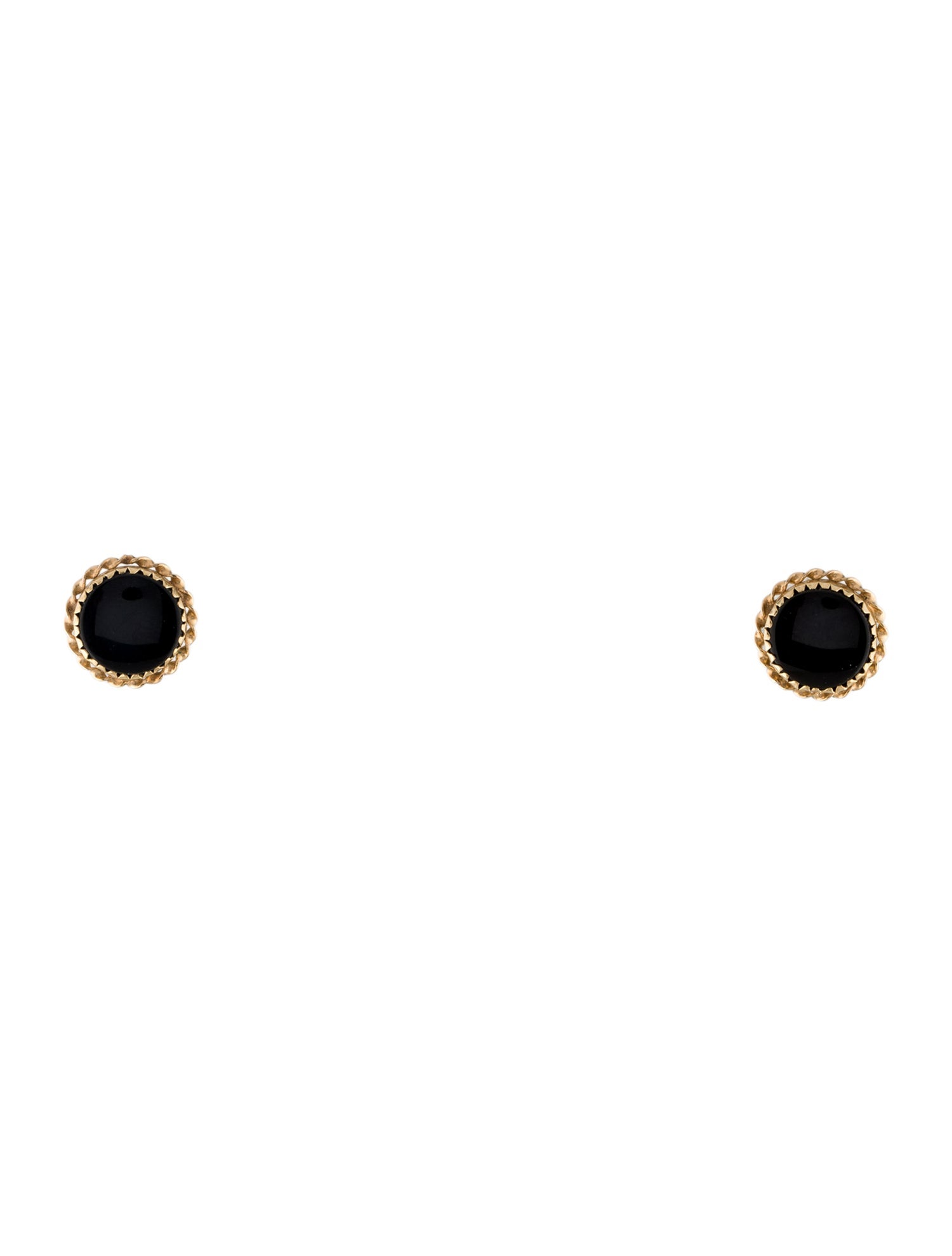 Earrings 14K Onyx Stud Earrings