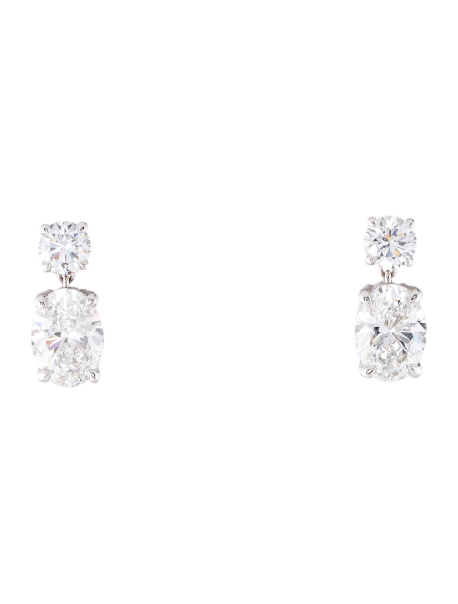 Earrings 14K 2.54ctw Lab-Grown Diamond Drop Earrings