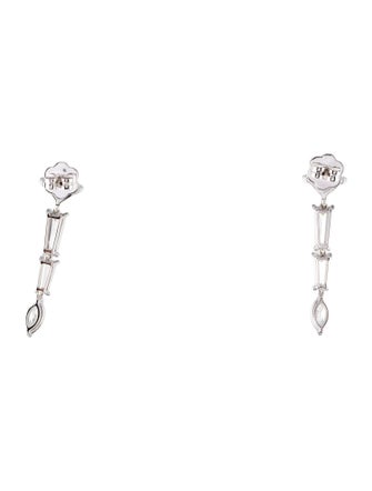 Earrings 14K 4.80ctw Lab-Grown Diamond Drop Earrings