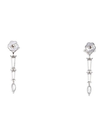 Earrings 14K 4.80ctw Lab-Grown Diamond Drop Earrings