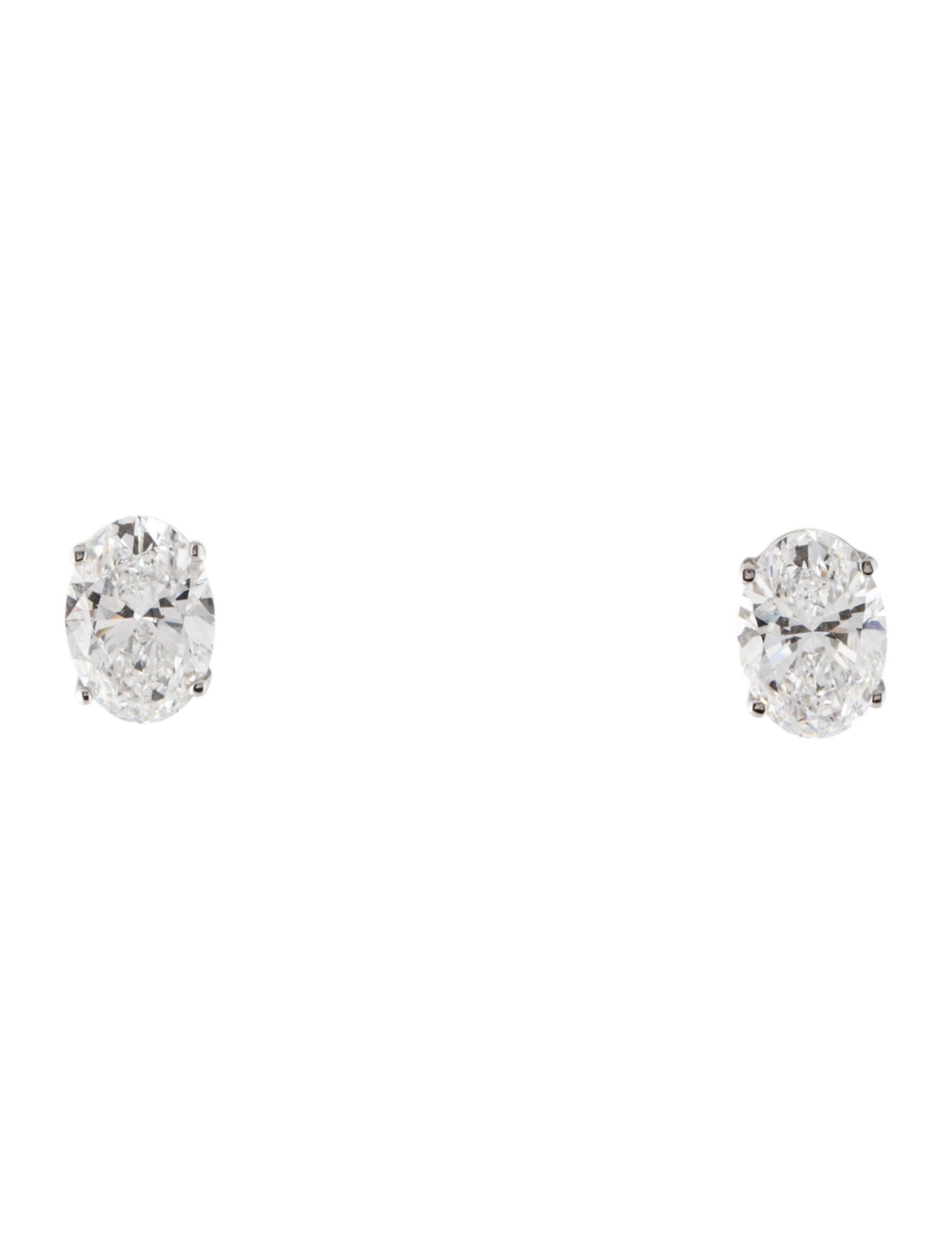 Earrings 18K 2.04ctw Lab-Grown Diamond Stud Earrings