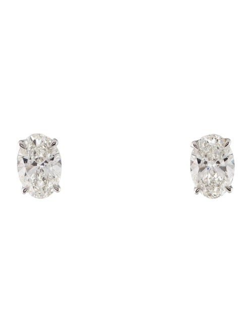 Earrings 14K 3.07ctw Lab-Grown Diamond Stud Earrings