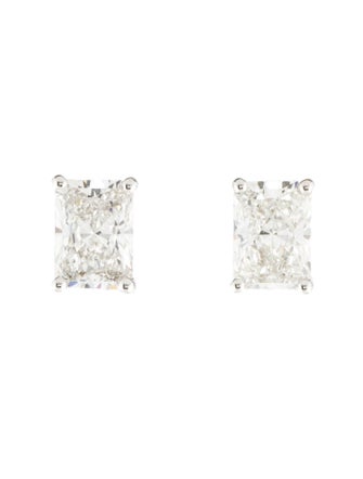 Earrings 14K 3.07ctw Lab-Grown Diamond Stud Earrings