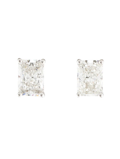 Earrings 14K 3.07ctw Lab-Grown Diamond Stud Earrings