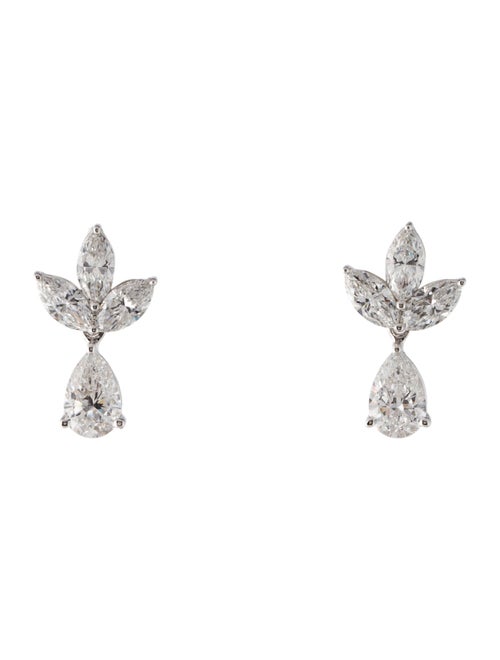 Earrings 14K 2.60ctw Lab-Grown Diamond Drop Earrings