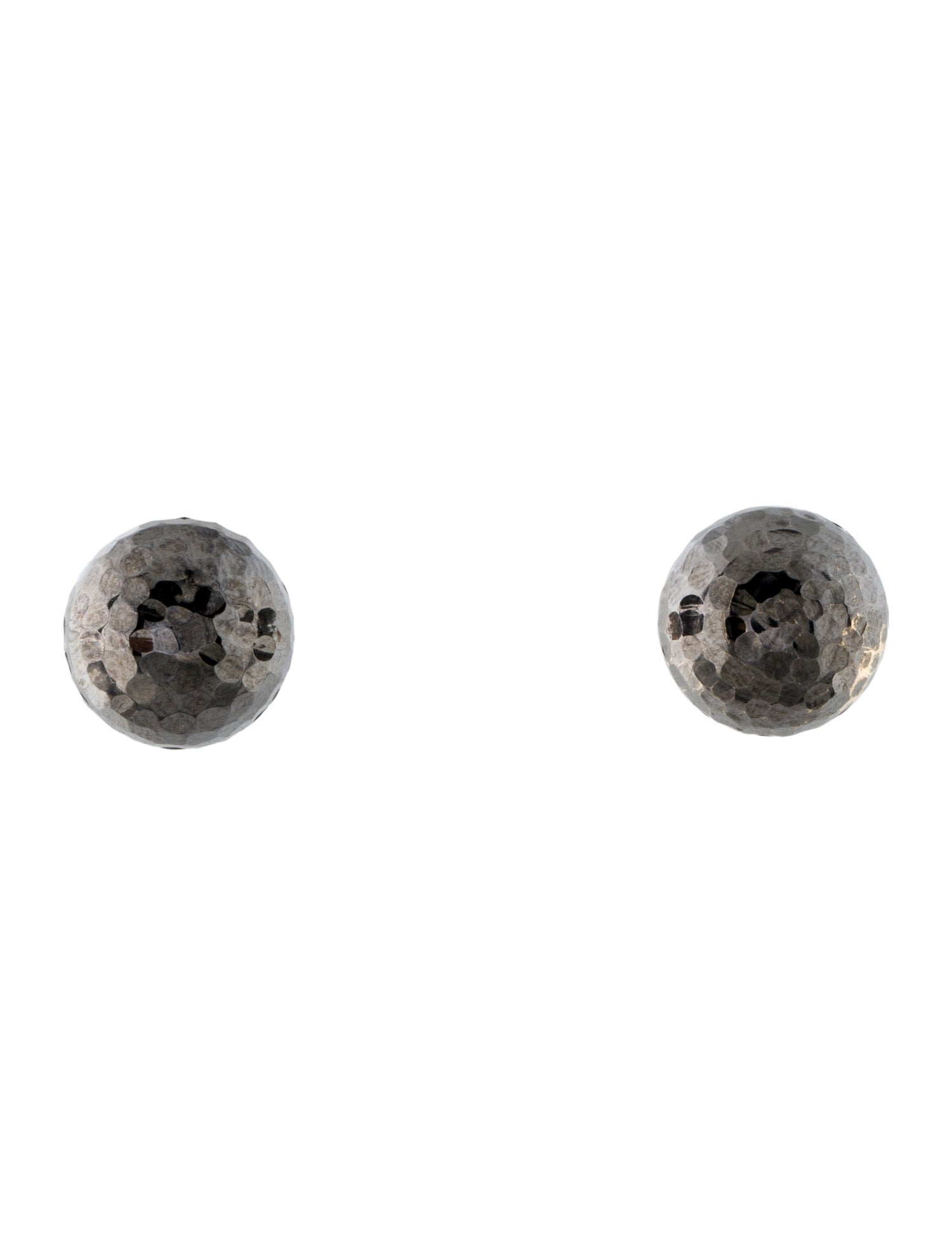 Earrings 14K Faceted Ball Stud Earrings