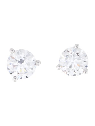 Earrings 14K 3.04ctw Lab-Grown Diamond Stud Earrings