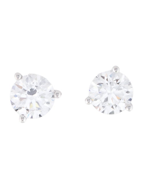 Earrings 14K 3.04ctw Lab-Grown Diamond Stud Earrings