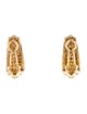 Earrings 18K Yellow Sapphire & Diamond Clip-On Earrings