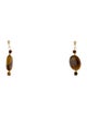 Earrings 14K Tiger's Eye Quartz Drop Earrings