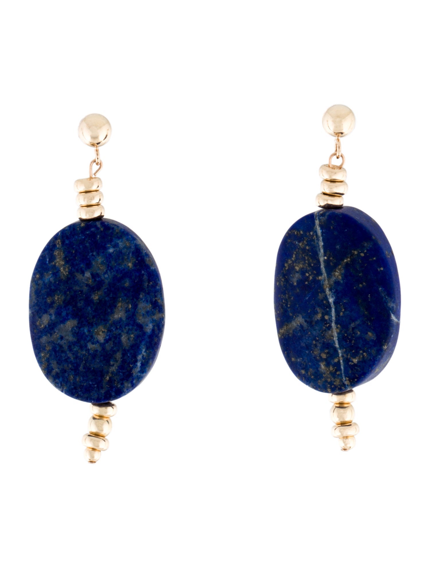 Earrings 14K Lapis Lazuli Drop Earrings