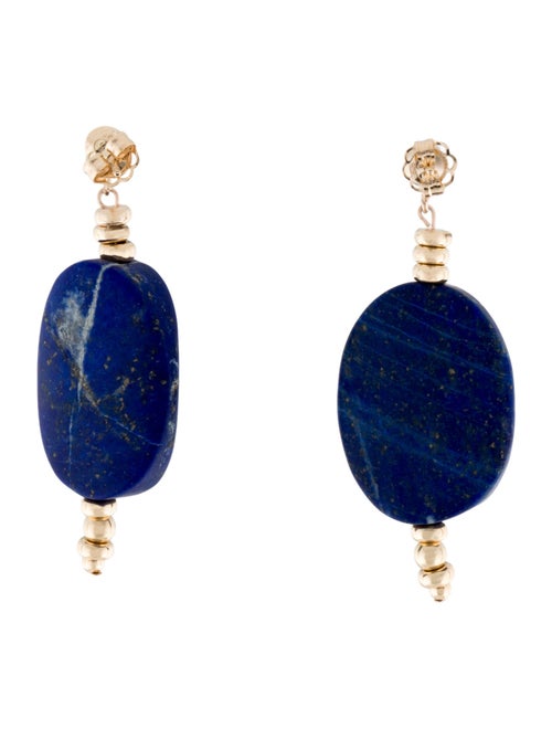Earrings 14K Lapis Lazuli Drop Earrings