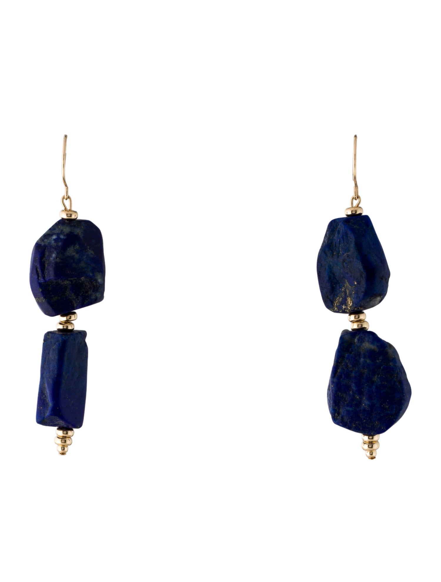 Earrings 14K Lapis Lazuli Drop