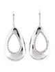 Earrings 14K Diamond Teardrop Earrings