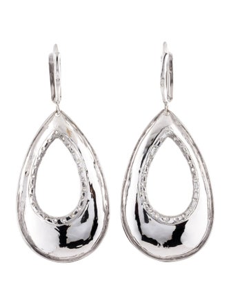 Earrings 14K Diamond Teardrop Earrings