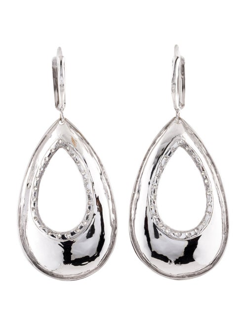 Earrings 14K Diamond Teardrop Earrings