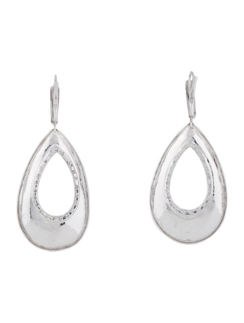 Earrings 14K Diamond Teardrop Earrings