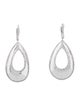 Earrings 14K Diamond Teardrop Earrings