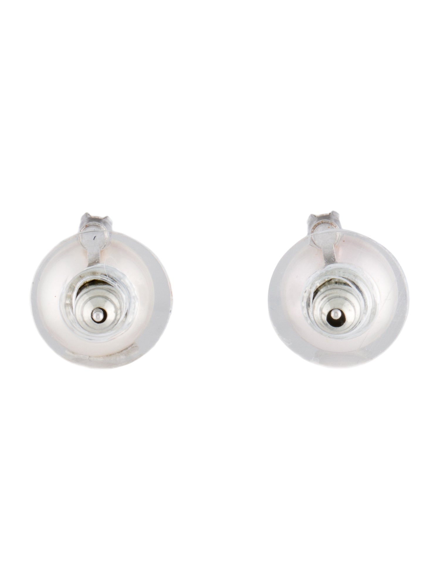 Earrings 14K Pearl & Diamond Stud Earrings