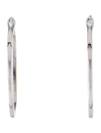 Earrings 18K Diamond Inside-Out Hoop Earrings