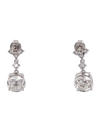 Earrings 14K 3.04ctw Lab-Grown Diamond Drop Earrings
