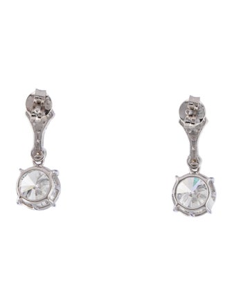 Earrings 14K 3.10ctw Lab-Grown Diamond Drop Earrings