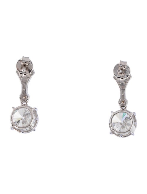 Earrings 14K 3.10ctw Lab-Grown Diamond Drop Earrings