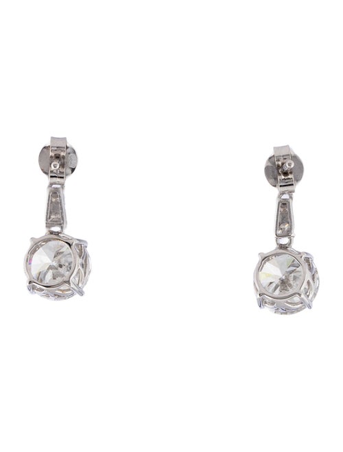 Earrings 14K 3.16ctw Lab-Grown Diamond Drop Earrings