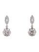Earrings 14K 3.08ctw Lab-Grown Diamond Drop Earrings
