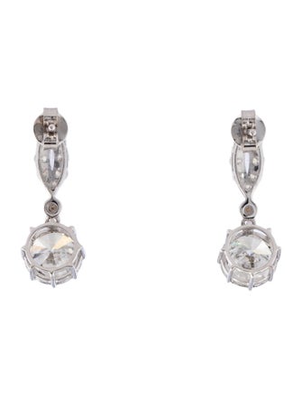 Earrings 14K 3.08ctw Lab-Grown Diamond Drop Earrings