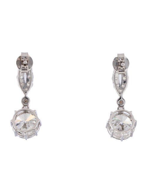 Earrings 14K 3.08ctw Lab-Grown Diamond Drop Earrings