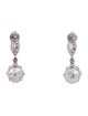 Earrings 14K 3.08ctw Lab-Grown Diamond Drop Earrings