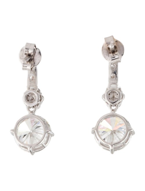 Earrings 14K 3.31ctw Lab-Grown Diamond Drop Earrings