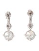 Earrings 14K 3.31ctw Lab-Grown Diamond Drop Earrings