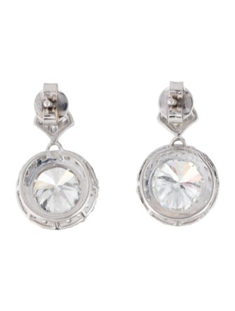 Earrings 14K 3.60ctw Lab-Grown Diamond Drop Earrings
