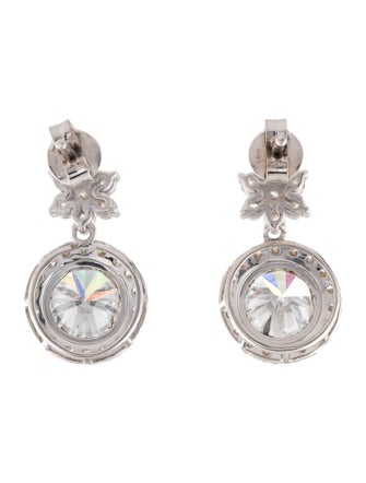 Earrings 14K 3.42ctw Lab-Grown Diamond Drop Earrings