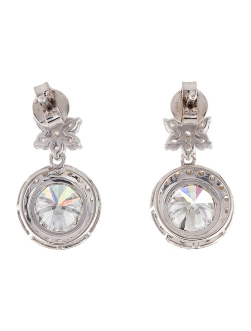 Earrings 14K 3.42ctw Lab-Grown Diamond Drop Earrings