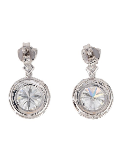 Earrings 14K 3.66ctw Lab-Grown Diamond Drop Earrings