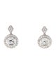 Earrings 14K 3.58ctw Lab-Grown Diamond Drop Earrings